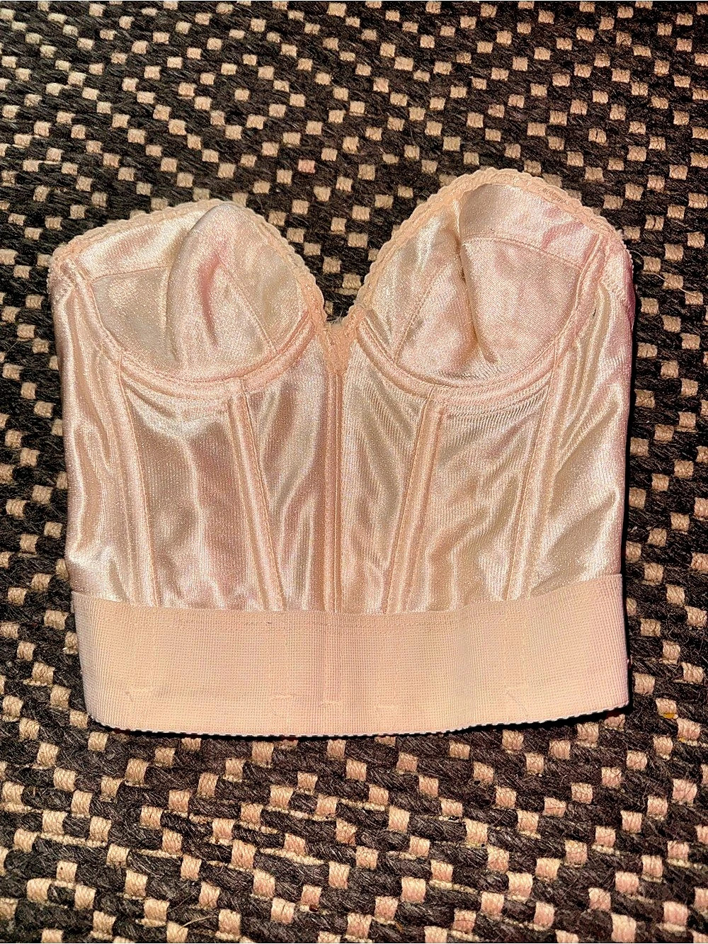 Dominique Bridal Strapless Low Back Bra Size 32B, Nude